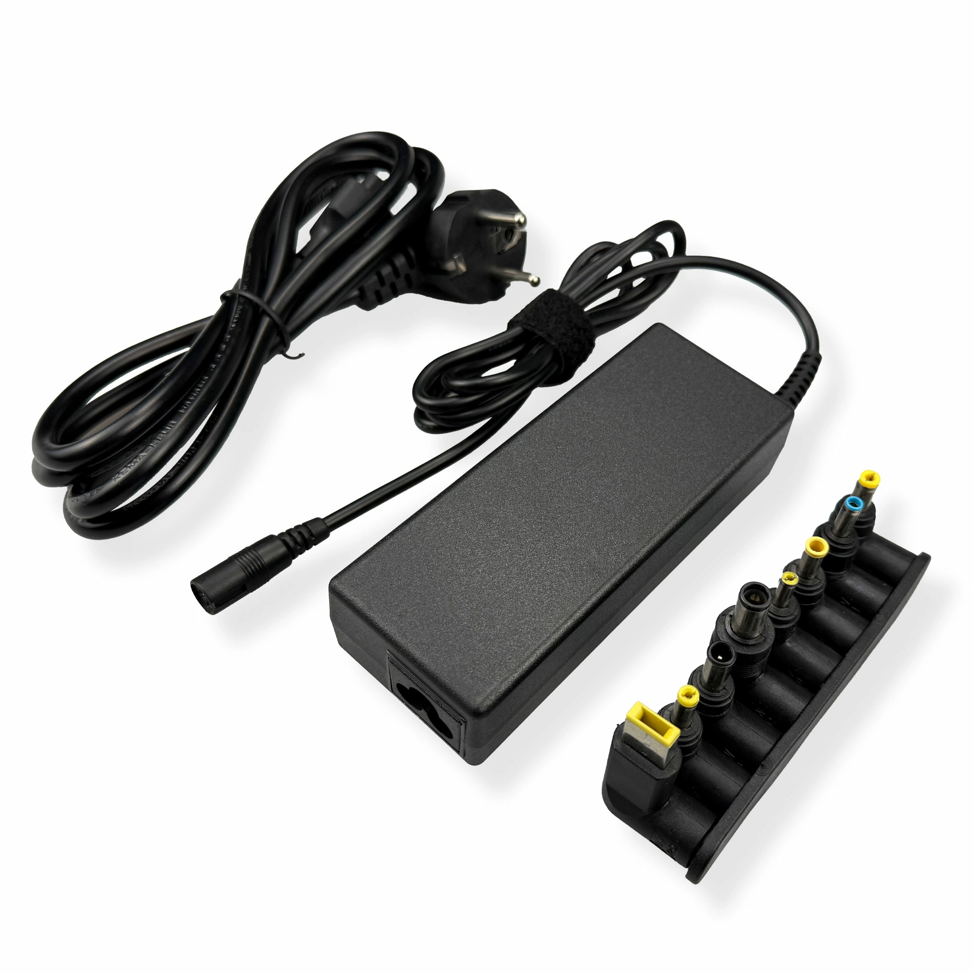 Chargeur pc universel 90w - noir avec 10 connecteurs