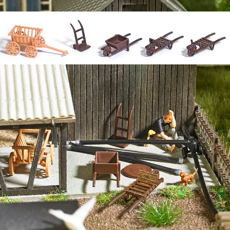 Chariots et brouettes. BUSCH 1630