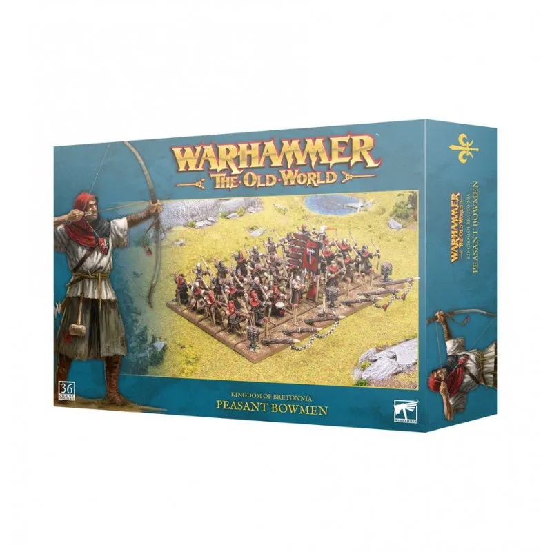 Royaume de Bretonnie. Archers paysans. GAMES WORKSHOP 06-13