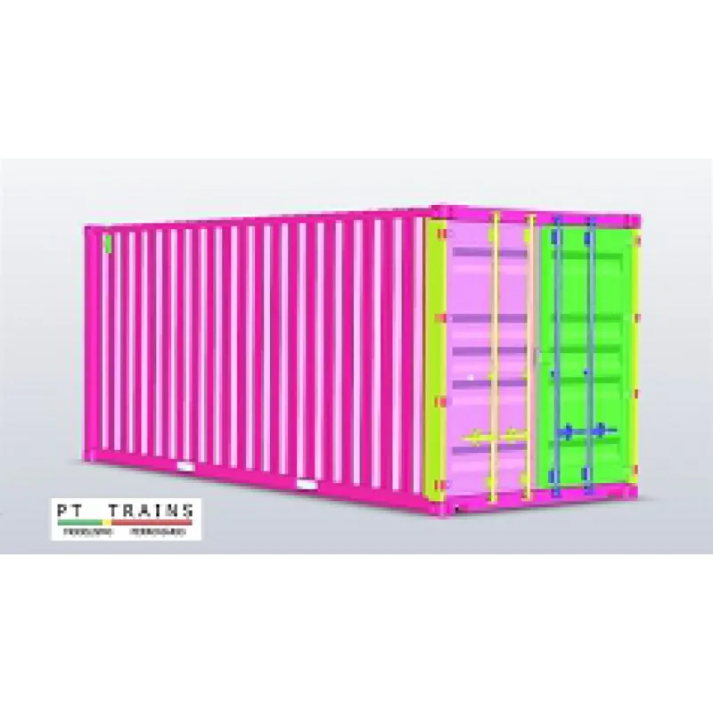 Conteneur DV ''Seaco'' de 20' (non décoré). PT TRAINS 802002