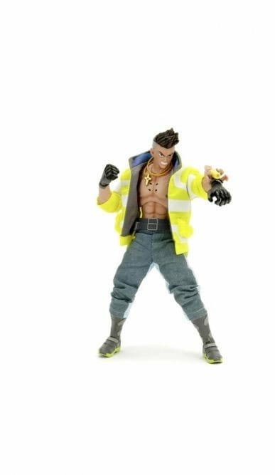 Cyberpunk: edgerunners figurine diecast david 15 cm