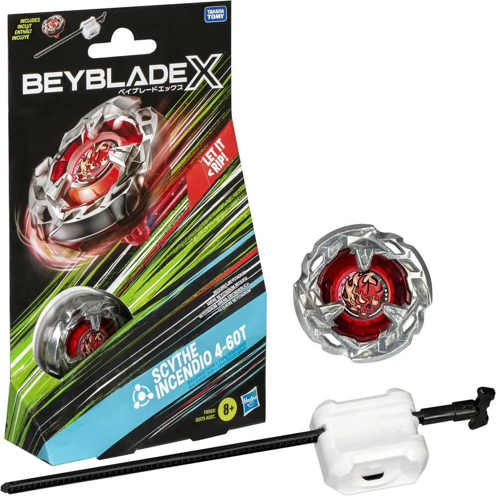 BEYBLADE X STARTER - SCYTHE INCENDIO BALANCE
