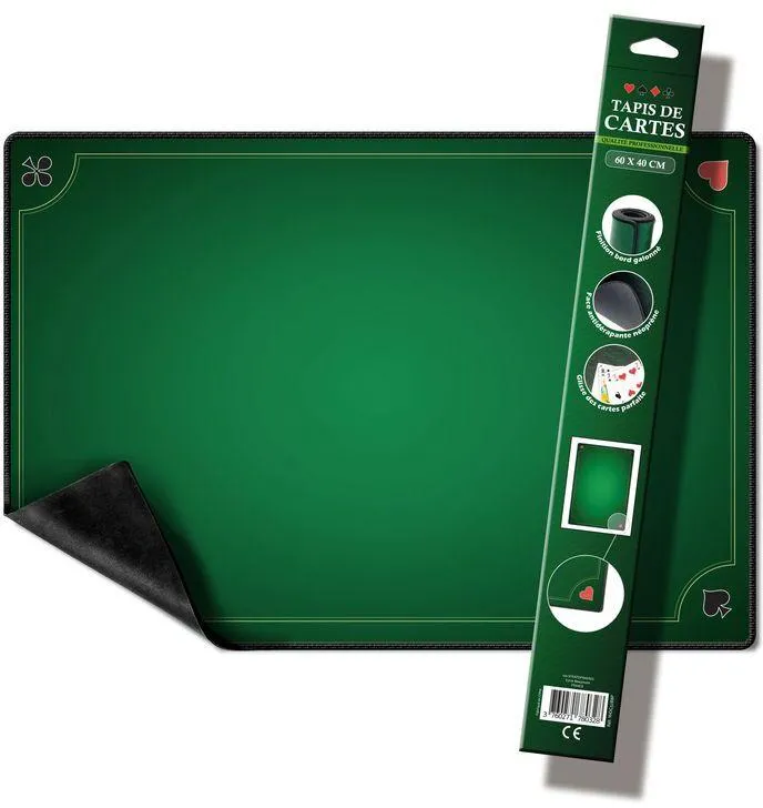 TAPIS BELOTE PRO (FORMAT BELOTE 60X40 CM)