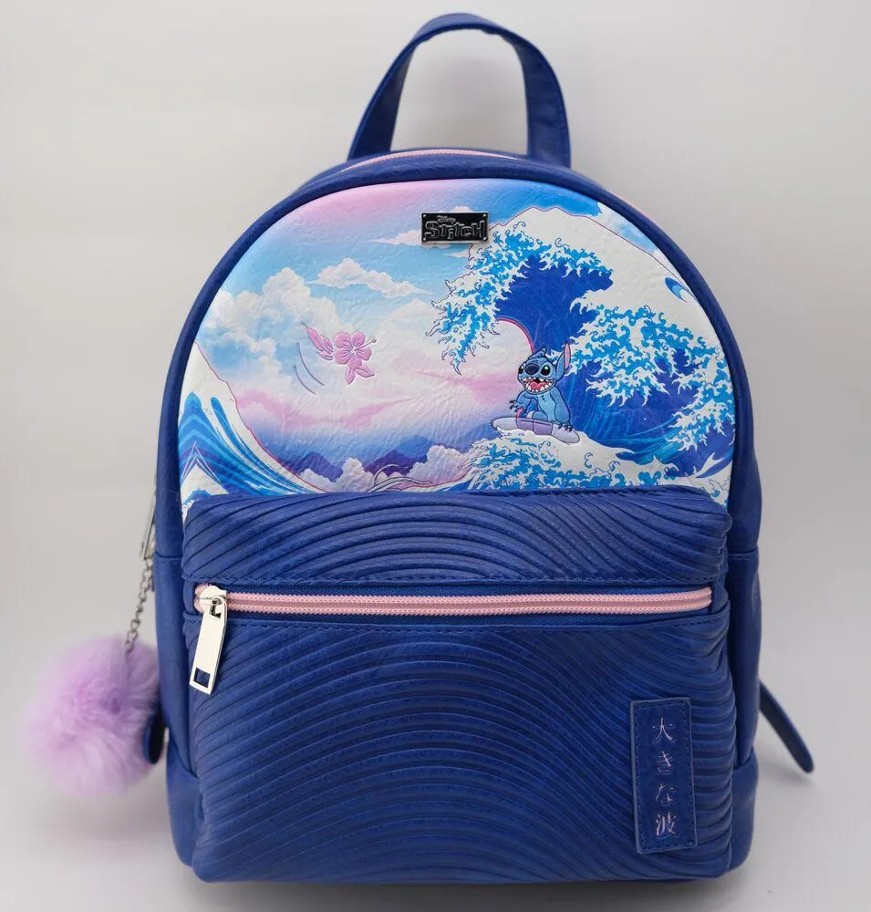 DISNEY STITCH VAGUE DE KANAGAWA SAC A DOS FASHION