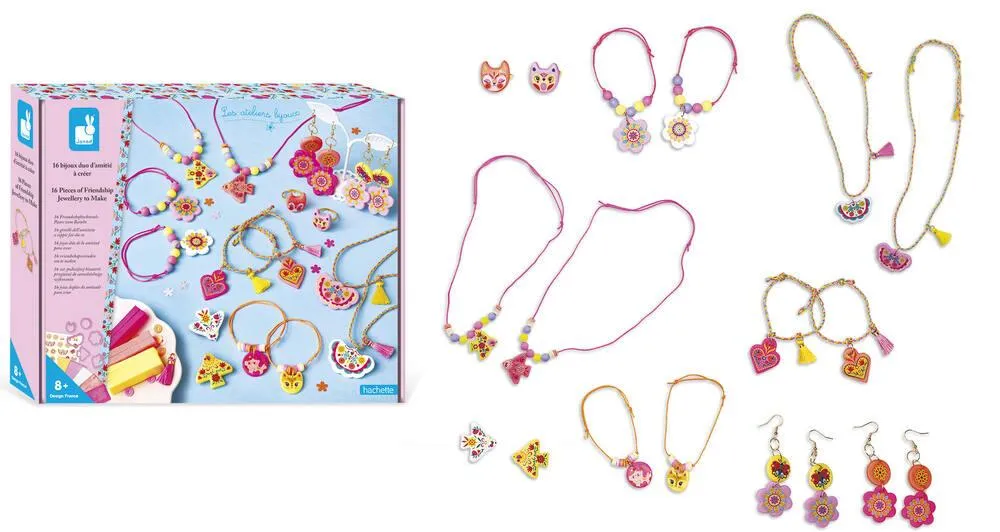 16 BIJOUX DUO D'AMITIE A CREER