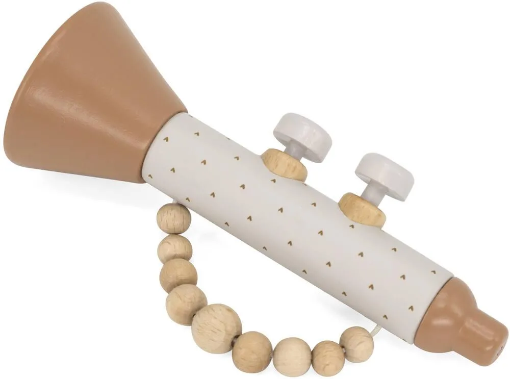 LABEL LABEL - TROMPETTE EN BOIS - NOUGAT