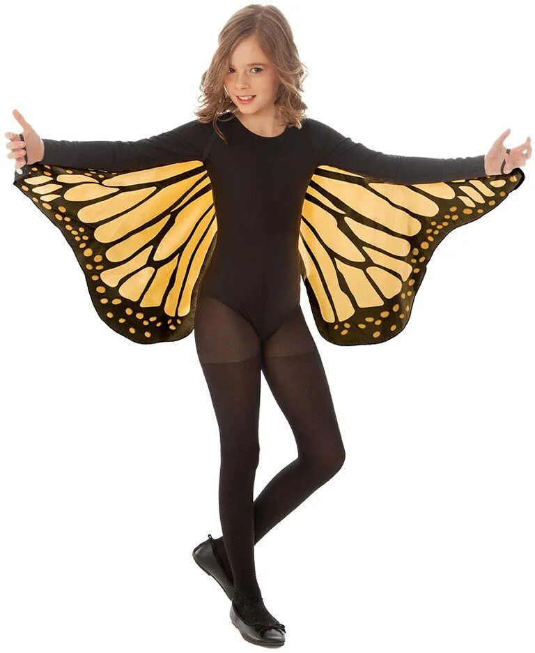 DEGUISEMENT AILES PAPILLON ORANGE ENFANT TAILLE UNIQUE