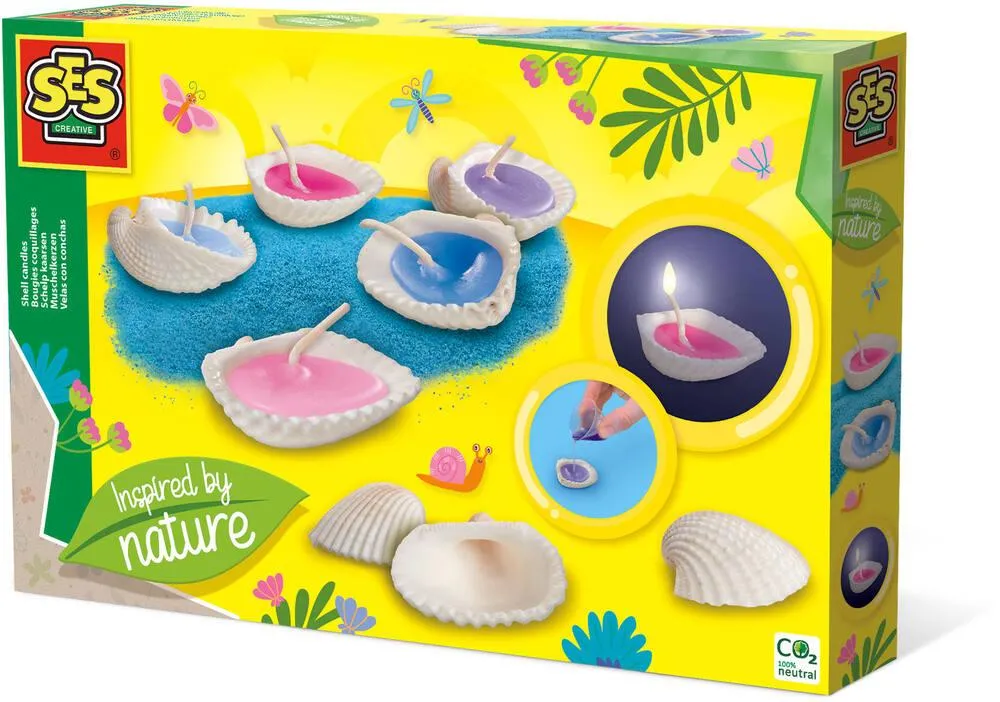 BOUGIES COQUILLAGES - INSPIRED BY NATURE