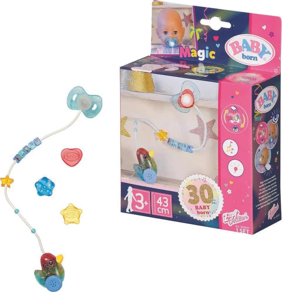 BABY BORN SUCETTE INTERACTIVE MAGIQUE 43CM