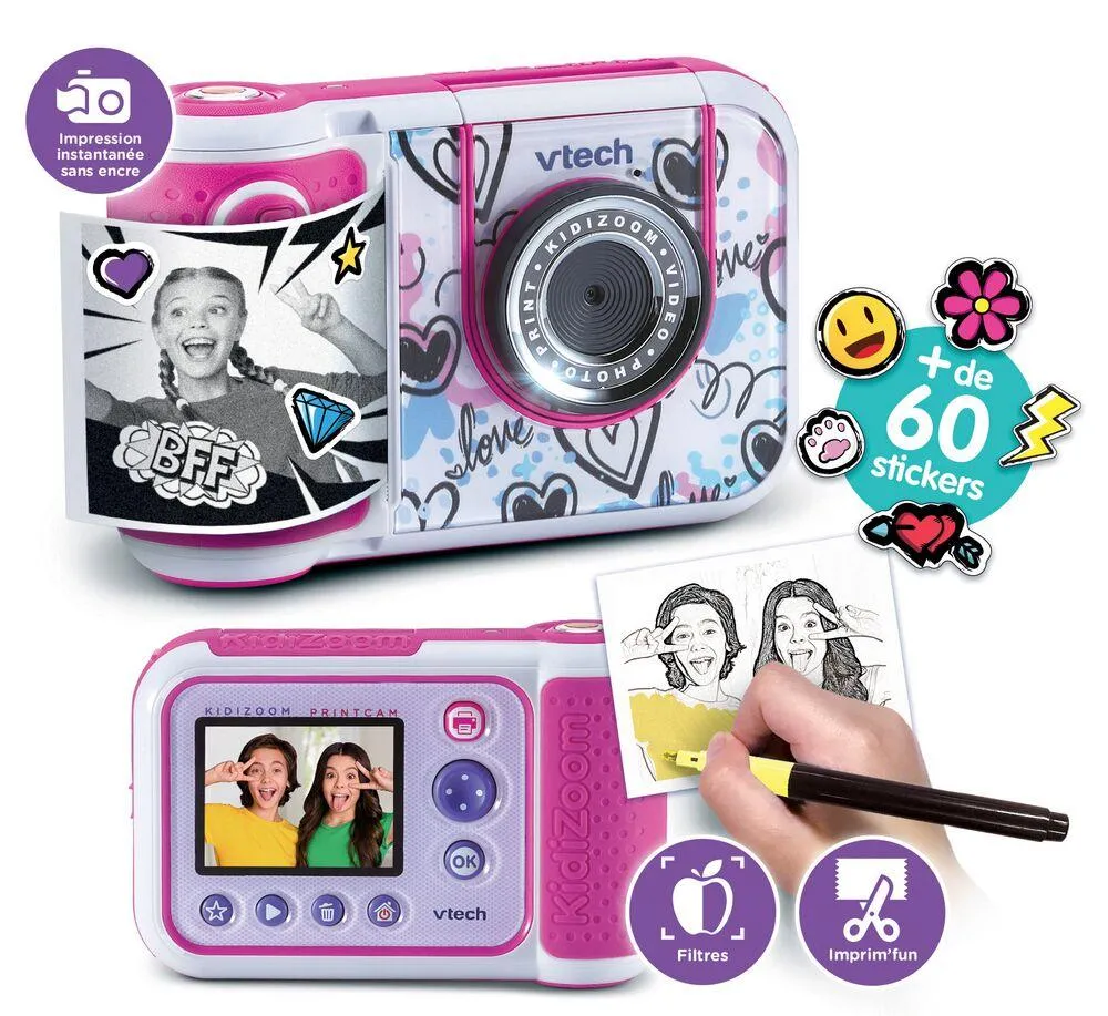 KIDIZOOM PRINT CAM ROSE