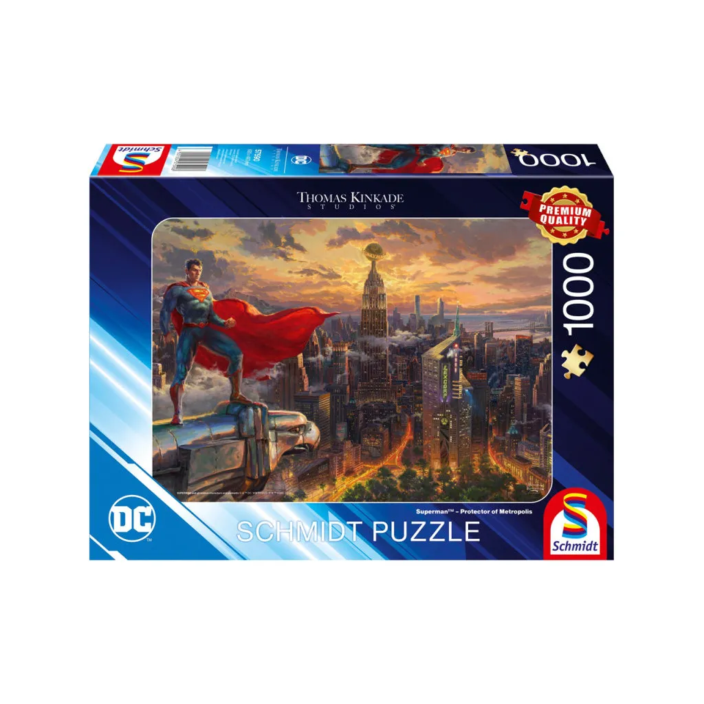 DC Comics - Puzzle - Superman, Protecteur de Metropolis - 1000 pièces