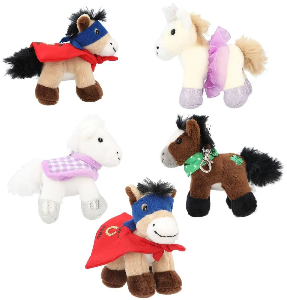 MISS MELODY PETIT CHEVAL EN PELUCHE AVEC CARABINE