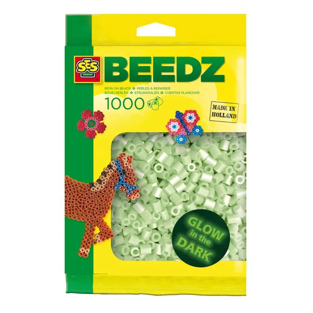 BEEDZ - SACHET 1000 PERLES FLUO