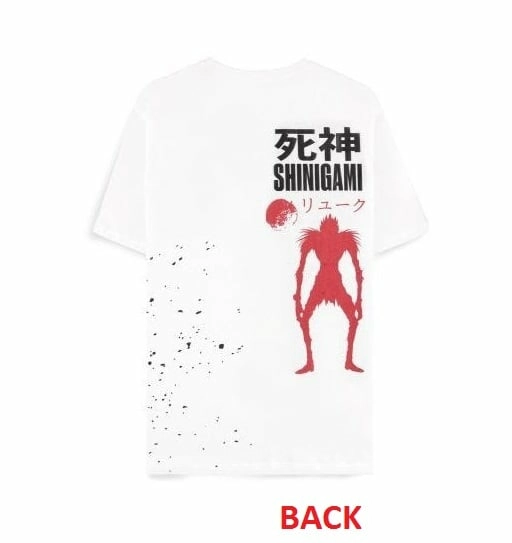 Death note - shinigami apple splash - t-shirt homme (xs)