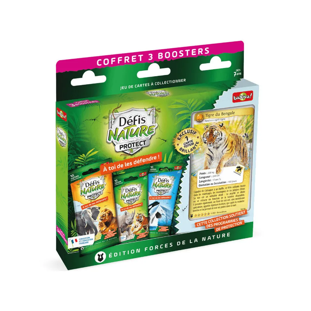 Défis Nature Protect - Coffret 3 Boosters