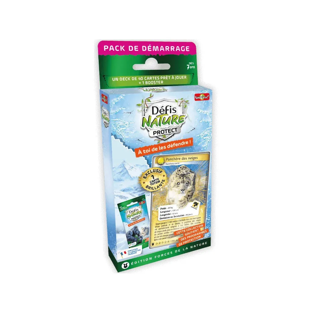 Défis Nature Protect - Pack de démarrage - Panthère des Neiges