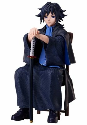 Demon slayer: kimetsu no yaiba statuette giyu tomioka 16 cm