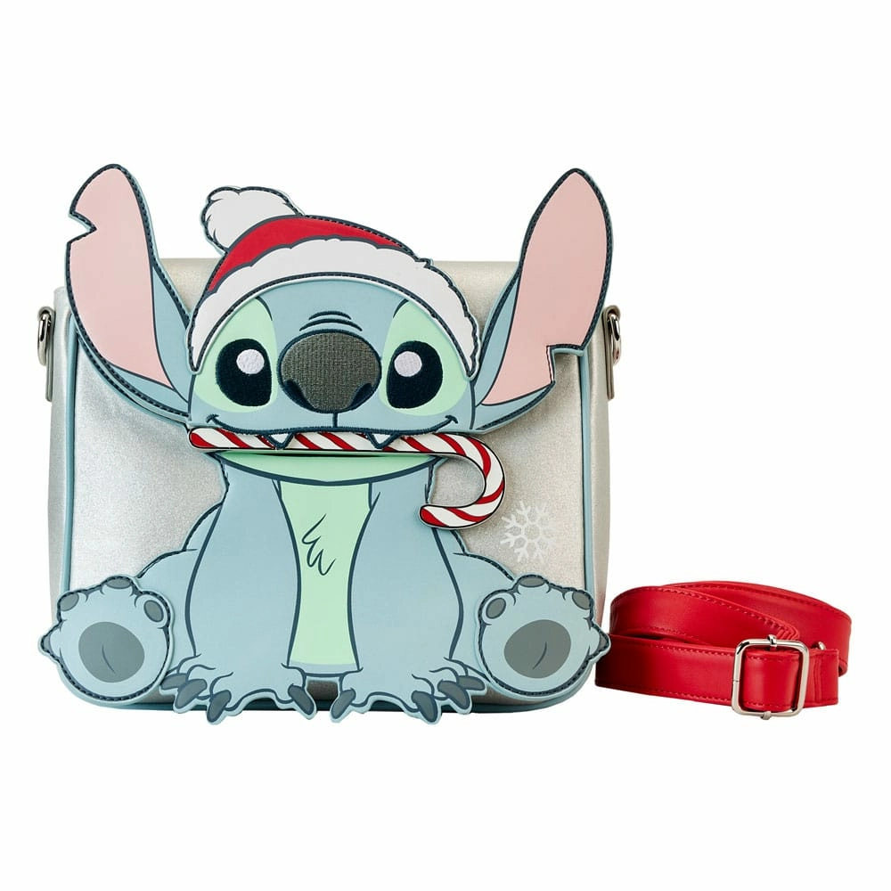 Disney by loungefly sac à bandoulière stitch holiday cosplay