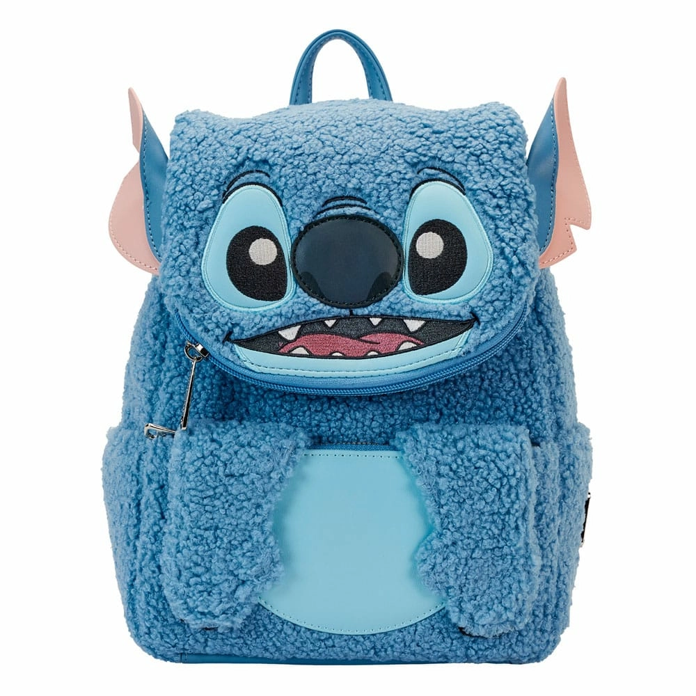 Disney by loungefly sac à dos stitch plush pocket