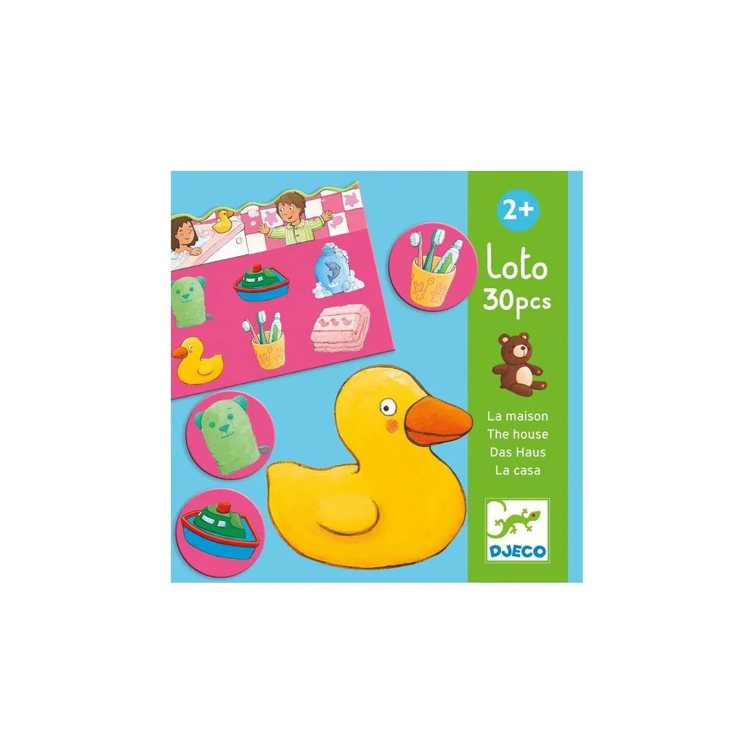 Jeu éducatif Loto de la maison