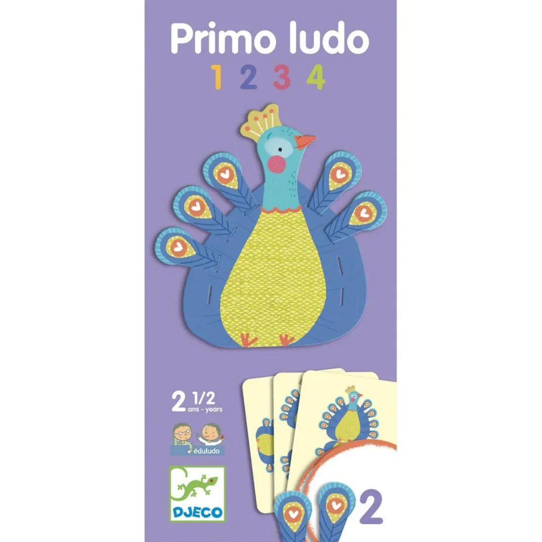 Jeu éducatif - Primo Ludo - 1,2,3,4