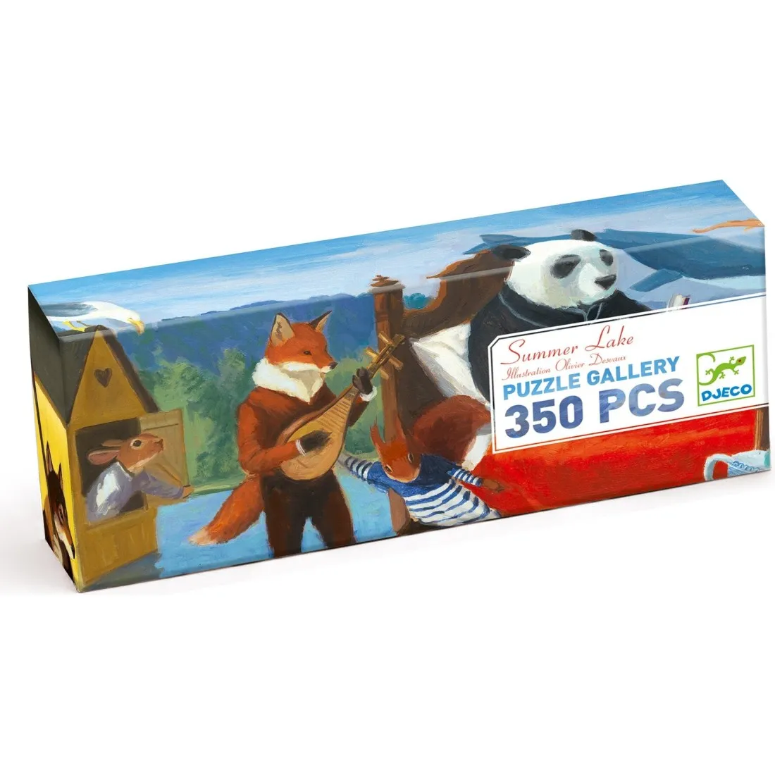Puzzle Gallery - Summer Lake - 350 pcs - Fsc Mix - DJ07617