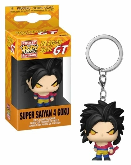 Dragon ball gt - pocket pop keychain - ss4 goku