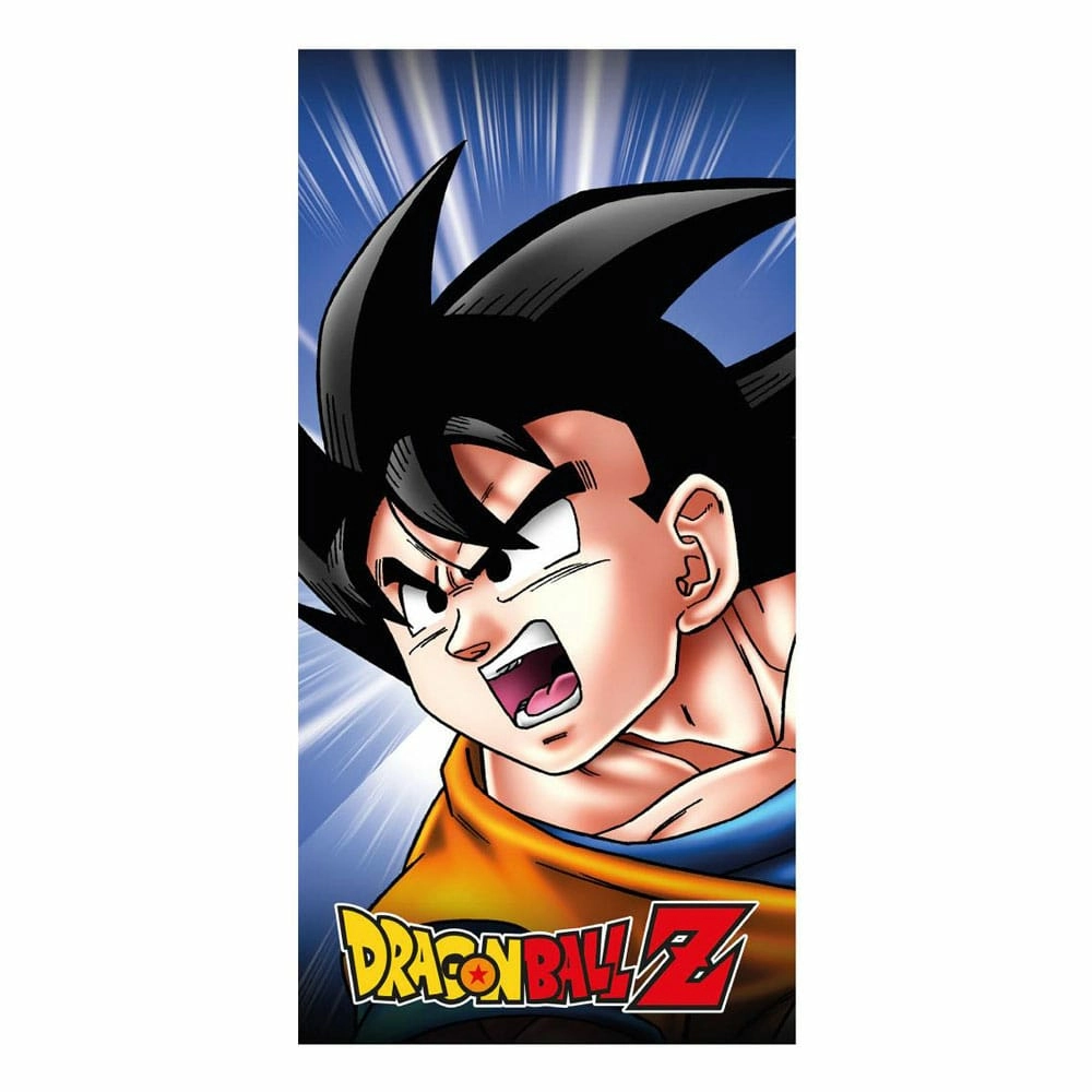 Dragon ball z serviette de bain son goku 70 x 140 cm