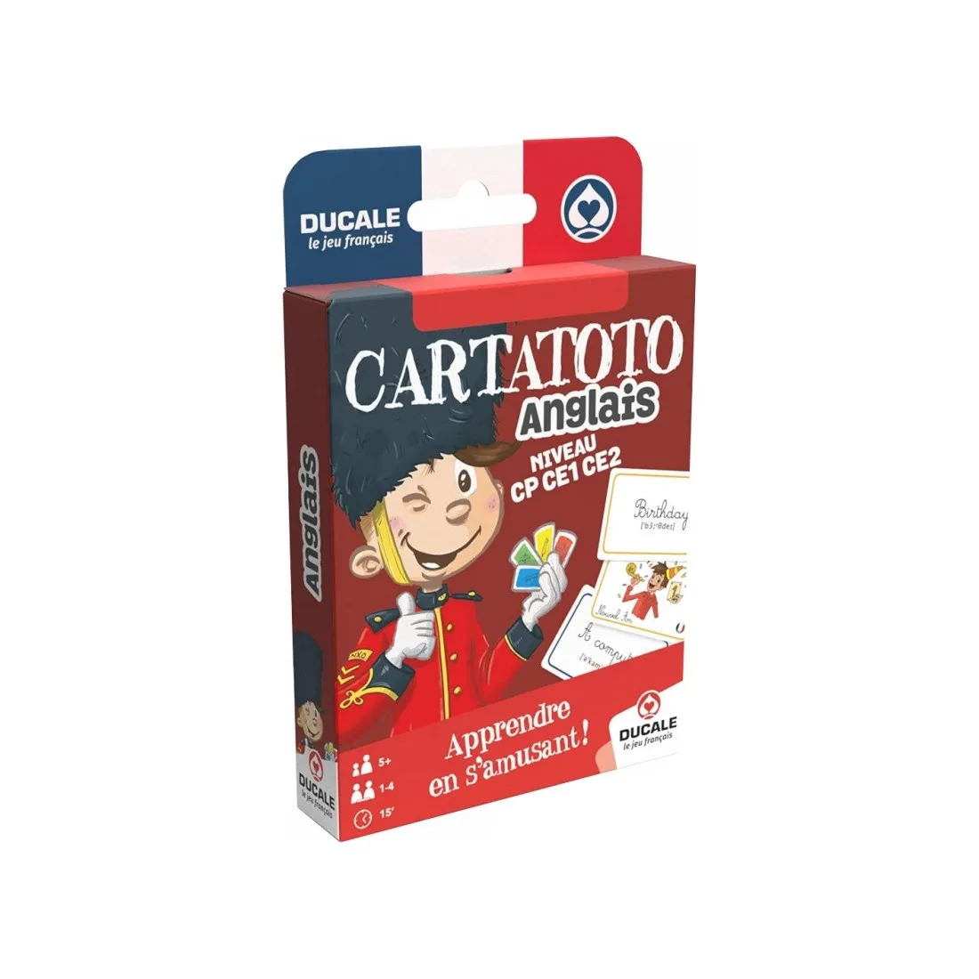 Cartatoto anglais - jeu de carte