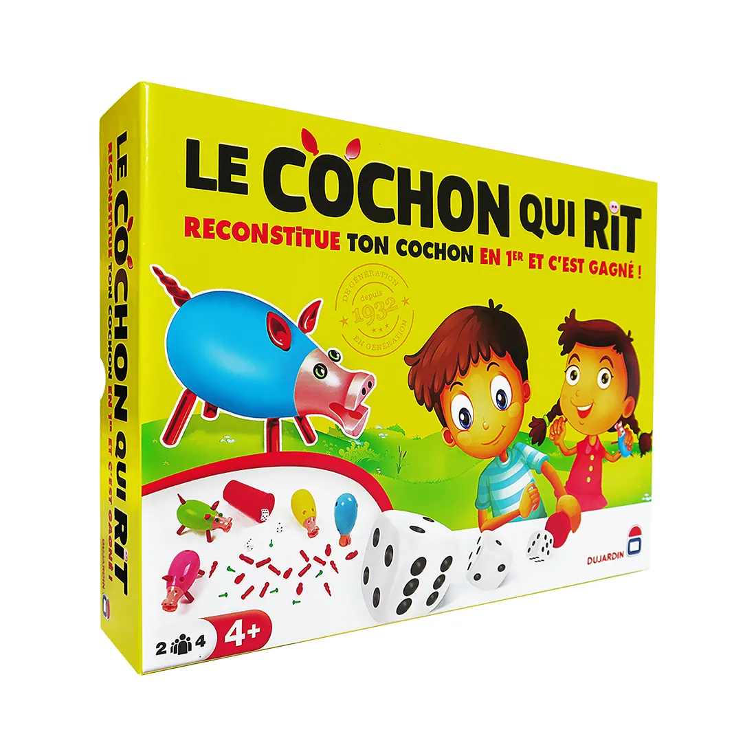 Le cochon qui rit : 4 joueurs