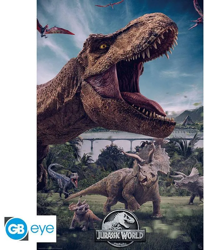 JURASSIC WORLD POSTER MAXI 91,51 WORLD