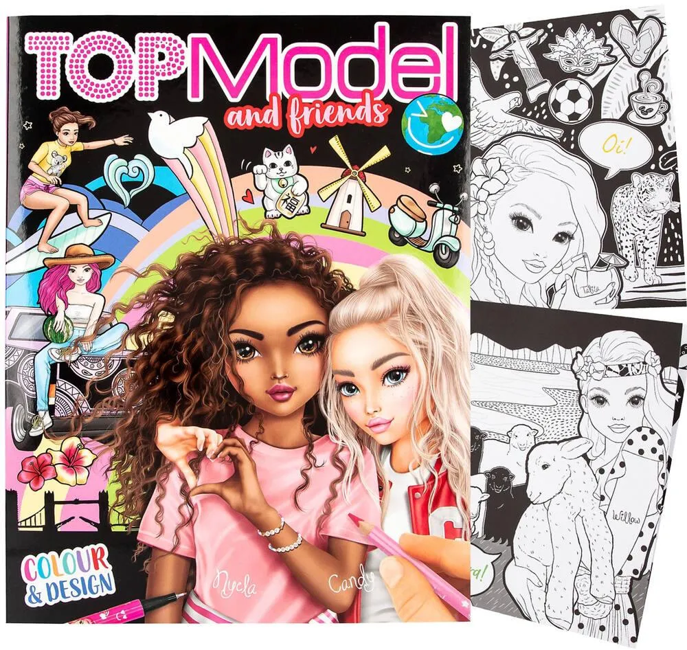 TOPMODEL COLOUR ET DESIGN BOOK