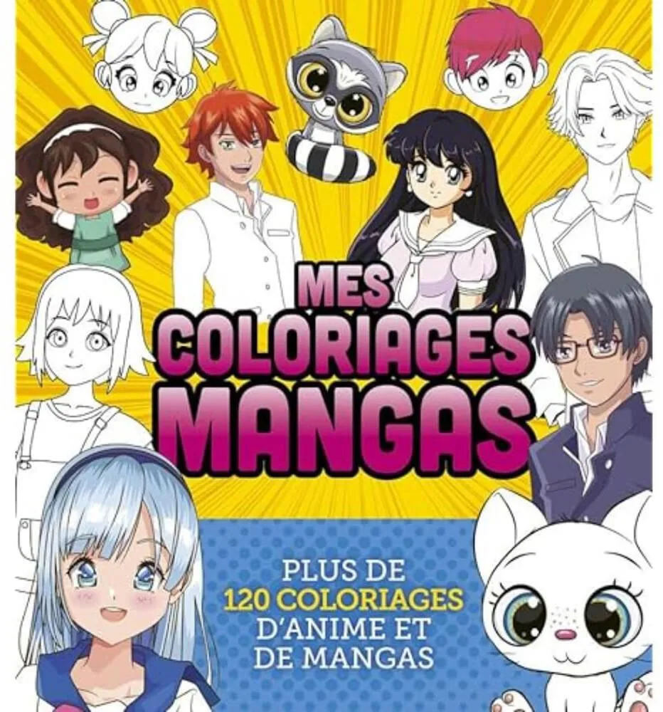 COLO MANGAS 120 COLORIAGES