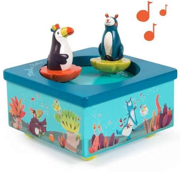 BOITE A MUSIQUE DANS LA JUNGLE