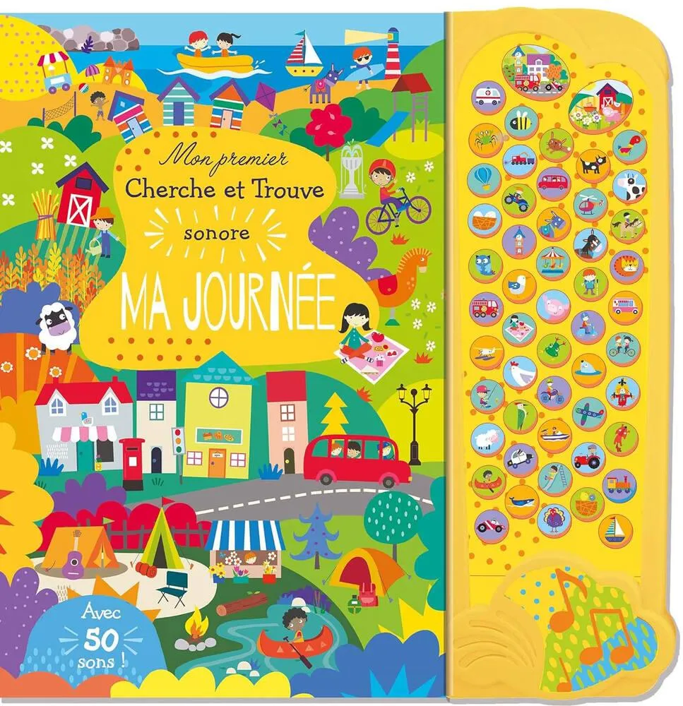 PREMIER CHERCHE ET TROUVE SONORE - MA JOURNEE