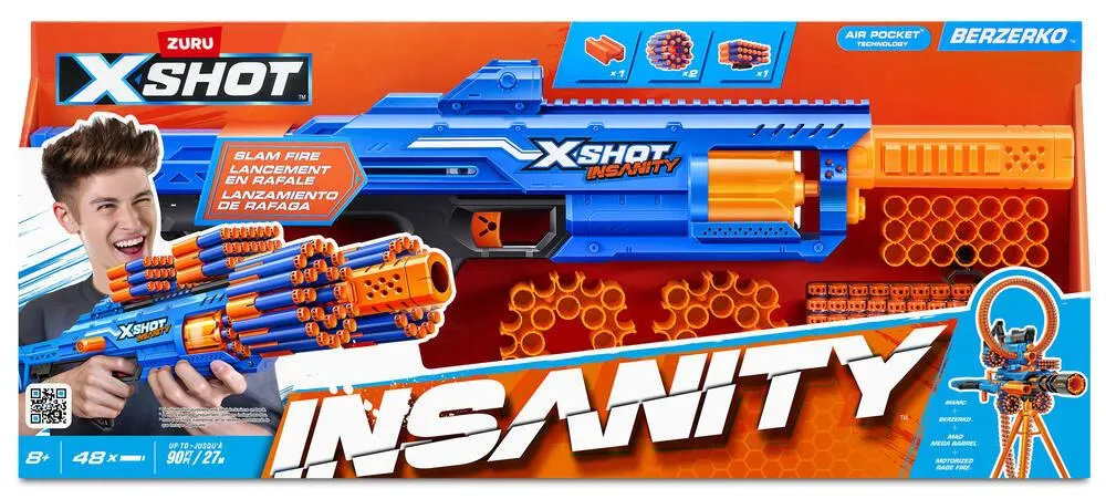 X-SHOT INSANITY - BERZERKO BLASTER
