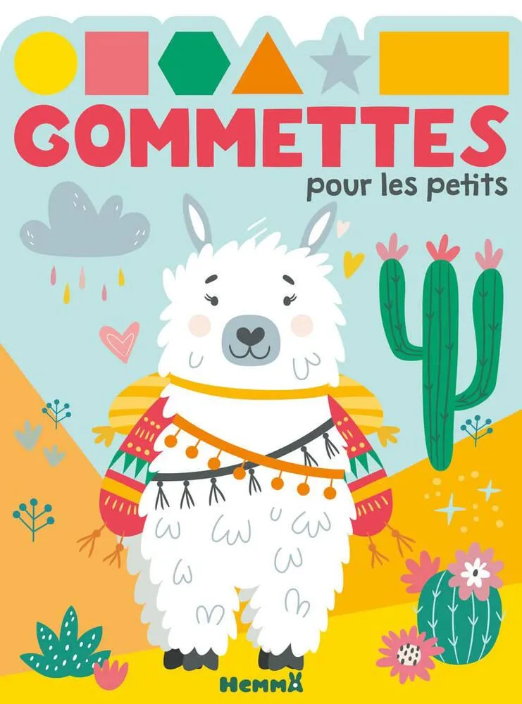 GOMMETTES POUR LES PETITS - LAMA - HEMMA