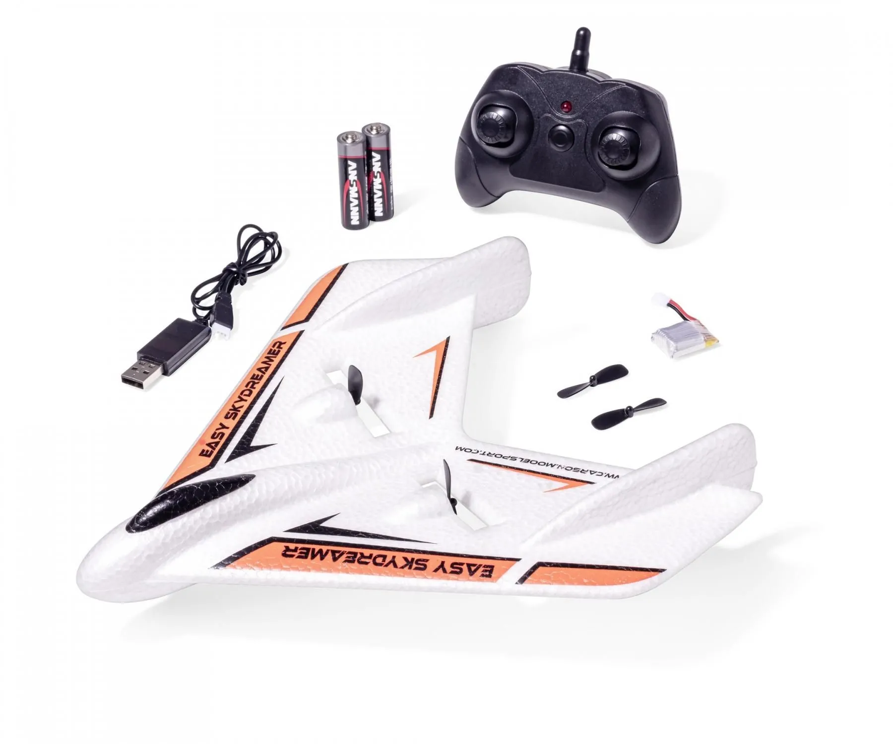 Aile volante  Easy Skydreamer 2.4GHz 100% RTF orange Easy Skydreamer 2.4GHz 100% RTF orange 500505036