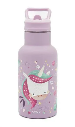 BOUTEILLE EN ACIER INOXYDABLE ISOLEE SOUS VIDE - 350 ML SPARKLY LA LICORNE
