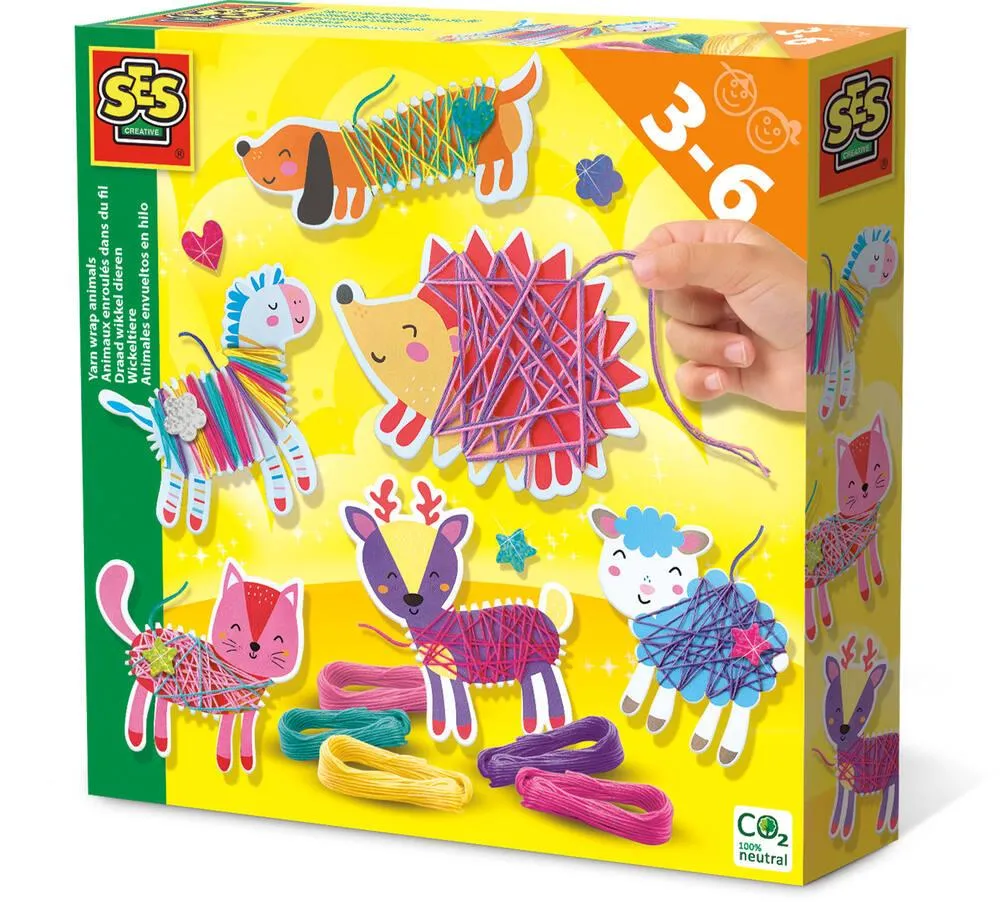 ANIMAUX ENROULES DANS DU FIL