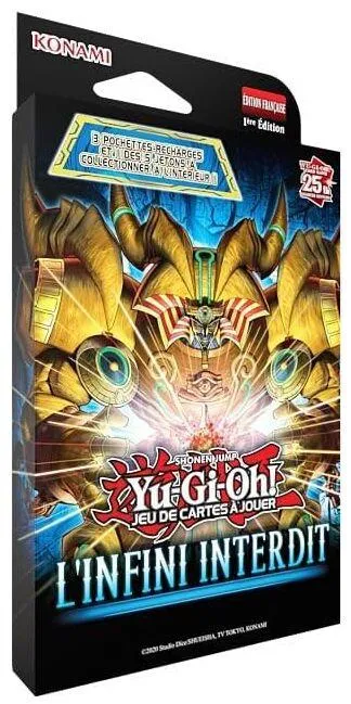 YU GI OH ! JCC  BOOSTER L'INFINI INTERDIT FR TRIPACK  18-07