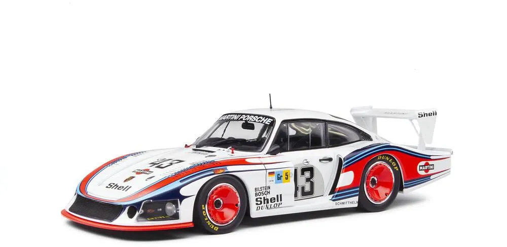 1/18 VOITURE PORSCHE 935 MOBY DICK WHITE 43 SCHURTI -ROLF -STOMMELEN 24H LE MANS 1978