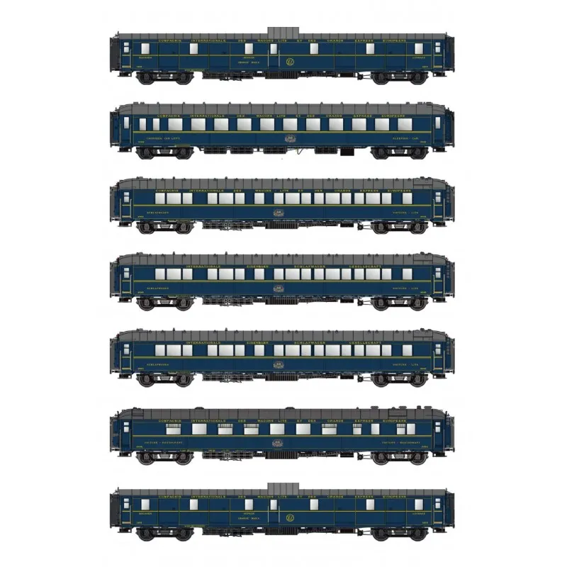 Ensemble de voitures CIWL « Northern Express » (1936). LS MODELS MW1001