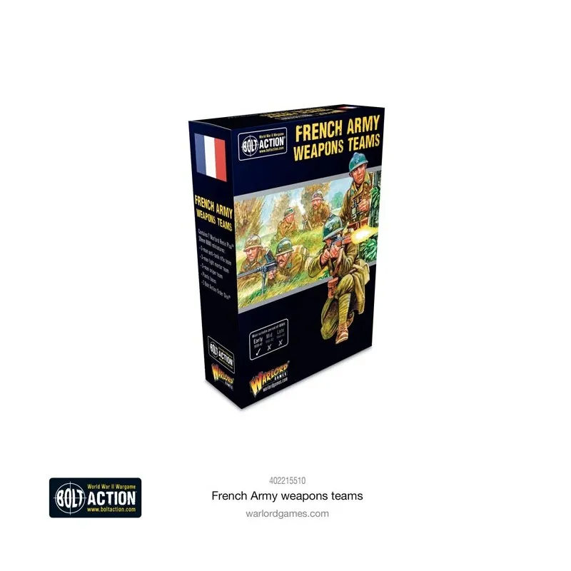 Equipes d’armement de l’armée française. WARLORD GAMES 402215510