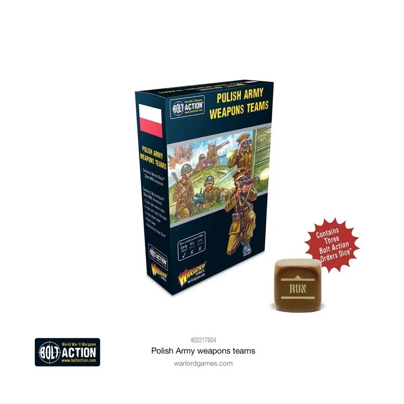 Équipes d’armement de l’armée polonaise. WARLORD GAMES 402217604