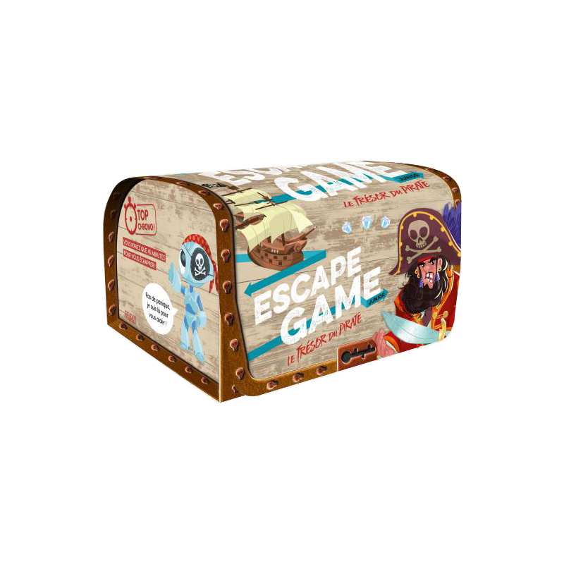 Escape Box Junior - Le Trésor du Pirate - Mon Ludicaire