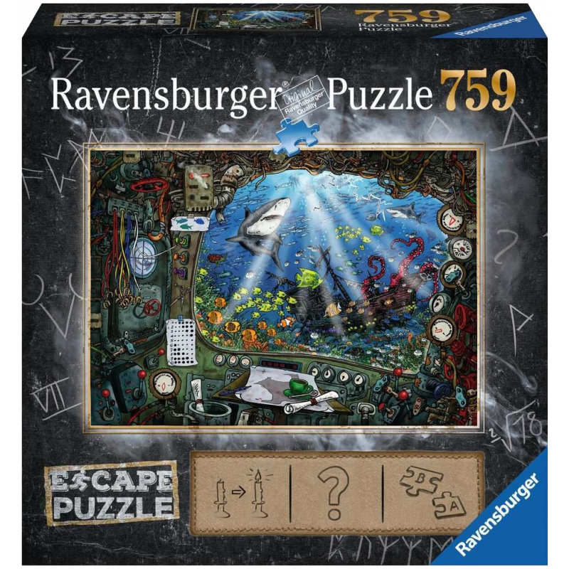 Escape Puzzle - Sous l'eau - Mon Ludicaire