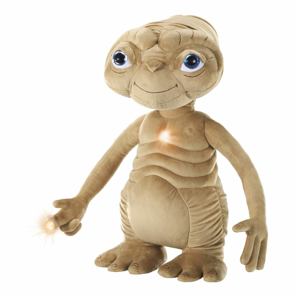 E.t., l'extra-terrestre peluche interactive e.t. 35 cm
