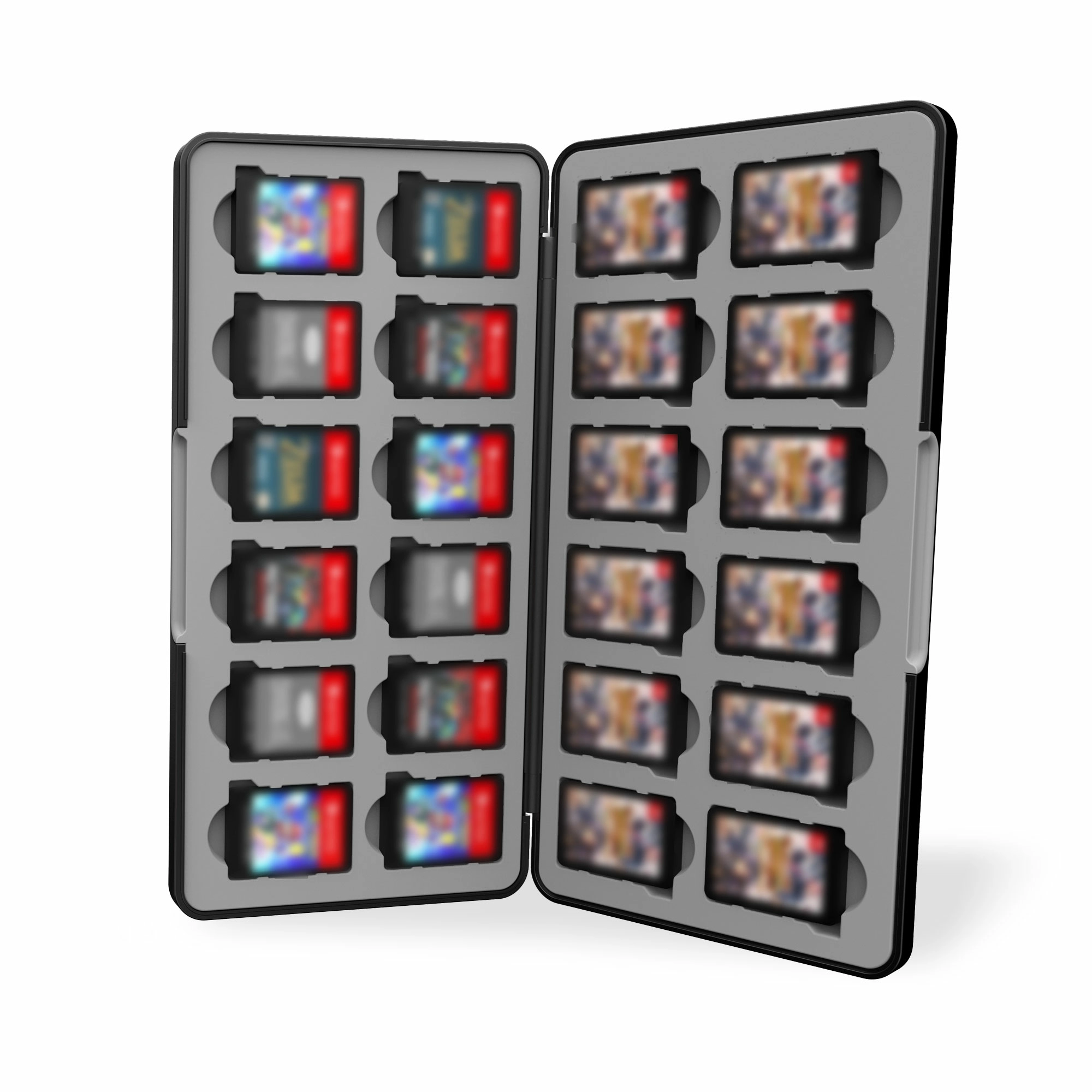 Étui de rangement 24 en 1 pour jeux switch 2