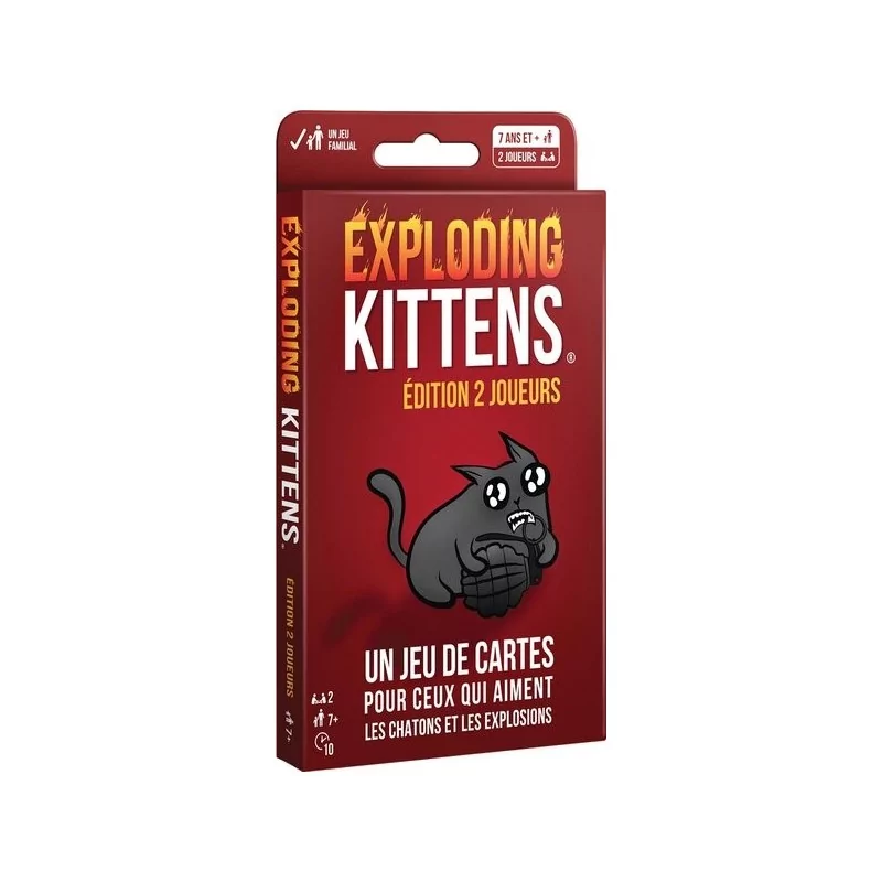 Exploding kittens : 2 joueurs